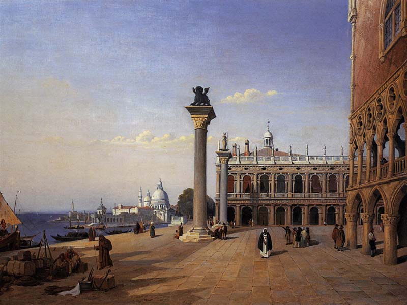 Venise, La Piazetta